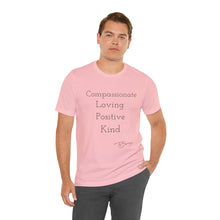 Load image into Gallery viewer, Unisex Jersey Short Sleeve Tee " Pink"