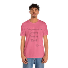 Load image into Gallery viewer, Unisex Jersey Short Sleeve Tee " Pink"
