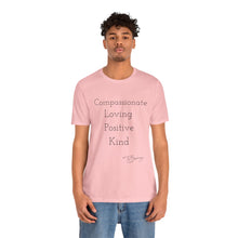 Load image into Gallery viewer, Unisex Jersey Short Sleeve Tee " Pink"