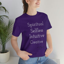 Load image into Gallery viewer, Unisex Jersey Short Sleeve Tee " Purple"