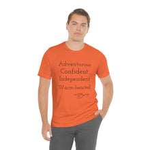 Load image into Gallery viewer, Unisex Jersey Short Sleeve Tee " Orange"