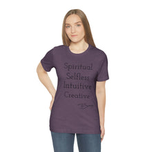 Load image into Gallery viewer, Unisex Jersey Short Sleeve Tee " Purple"