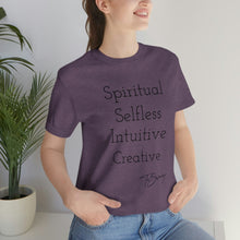 Load image into Gallery viewer, Unisex Jersey Short Sleeve Tee " Purple"