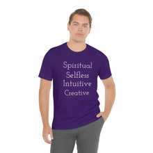 Load image into Gallery viewer, Unisex Jersey Short Sleeve Tee " Purple"
