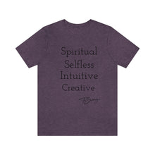 Load image into Gallery viewer, Unisex Jersey Short Sleeve Tee " Purple"