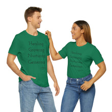 Load image into Gallery viewer, Unisex Jersey Short Sleeve Tee " Green: