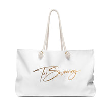 Load image into Gallery viewer, Weekender Bag " Toi Sweeney Logo"