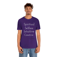 Load image into Gallery viewer, Unisex Jersey Short Sleeve Tee " Purple"