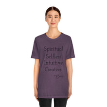 Load image into Gallery viewer, Unisex Jersey Short Sleeve Tee " Purple"