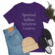 Load image into Gallery viewer, Unisex Jersey Short Sleeve Tee " Purple"