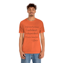 Load image into Gallery viewer, Unisex Jersey Short Sleeve Tee " Orange"