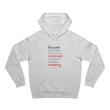 Load image into Gallery viewer, Unisex Supply Hood "I will always bite off more than I can chew "