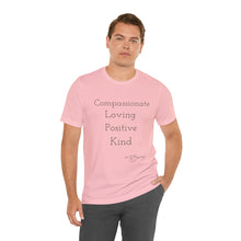 Load image into Gallery viewer, Unisex Jersey Short Sleeve Tee &quot; Pink&quot;

