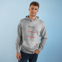 Load image into Gallery viewer, Unisex Supply Hood  &quot;I will always bite off more than I can chew &quot;
