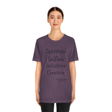 Load image into Gallery viewer, Unisex Jersey Short Sleeve Tee &quot; Purple&quot;
