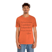 Load image into Gallery viewer, Unisex Jersey Short Sleeve Tee &quot; Orange&quot;
